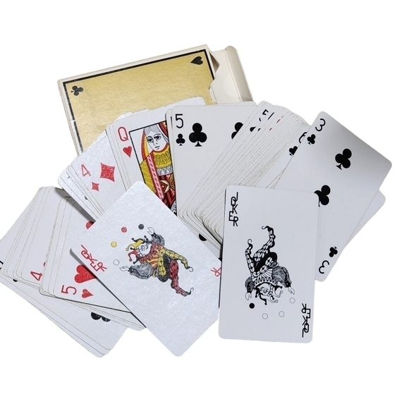 Gemaco Bridge Mr. Sweep Plastic Coated Vintage playing card deck - Picture 2 of 11